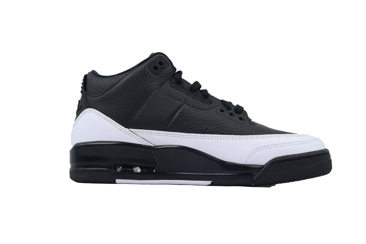 Fragment Design x AJ 3 Black And White