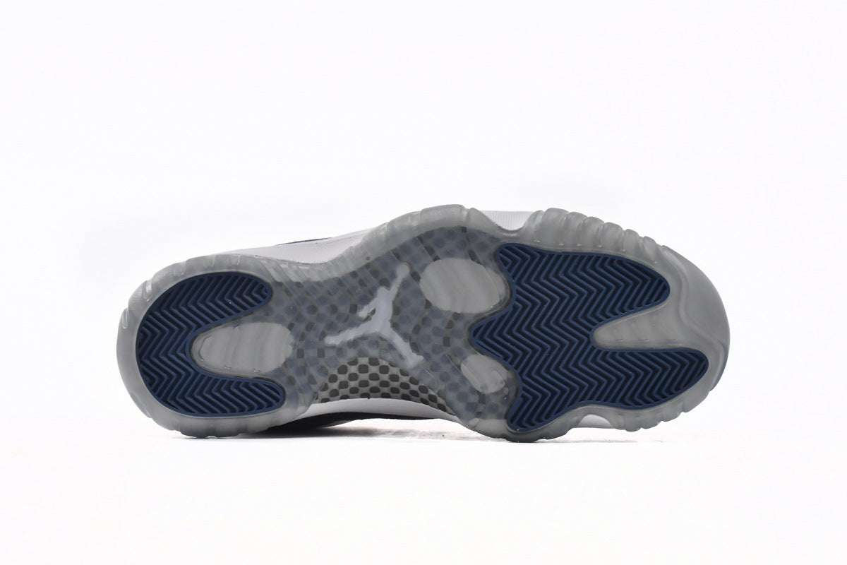 AJ 11 Retro Low Navy Snakeskin
