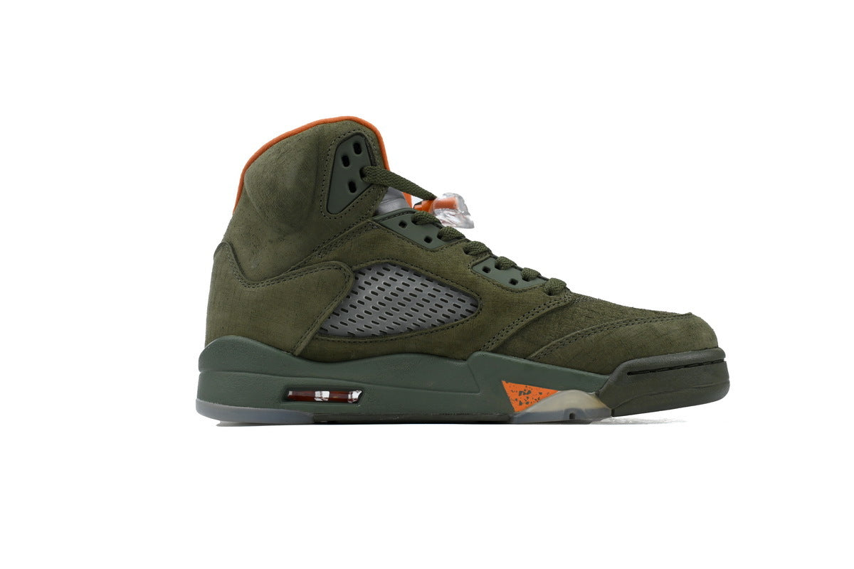 AJ5 Retro 'Olive