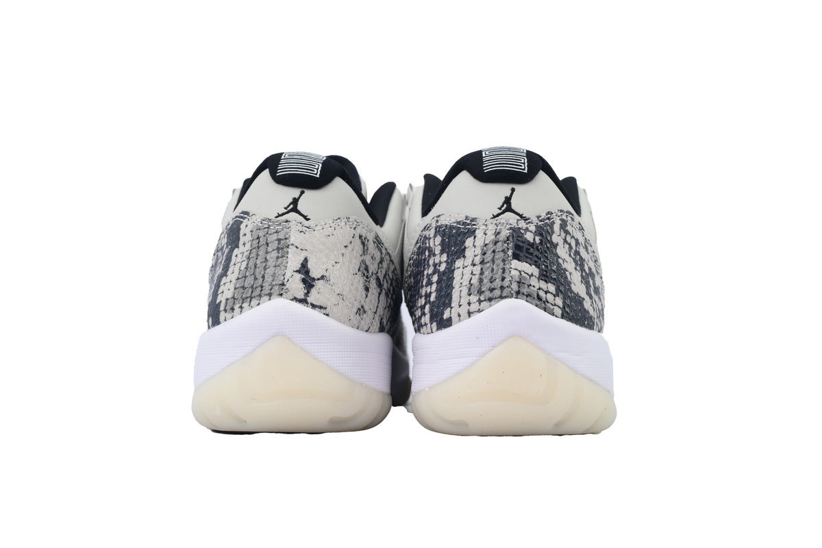AJ 11 Retro Low Light Bone Snakeski