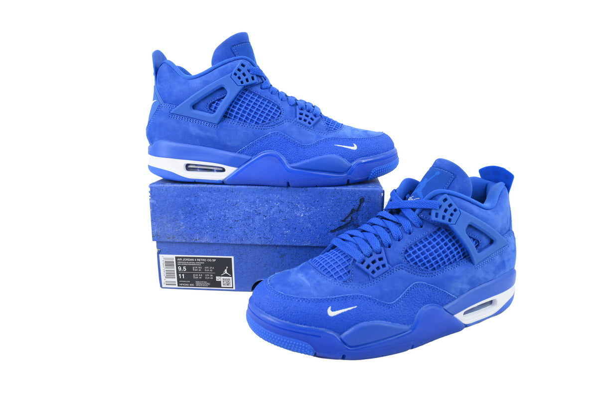 Nigel Sylvester x AJ 4 Retro OG SP Blue Brick