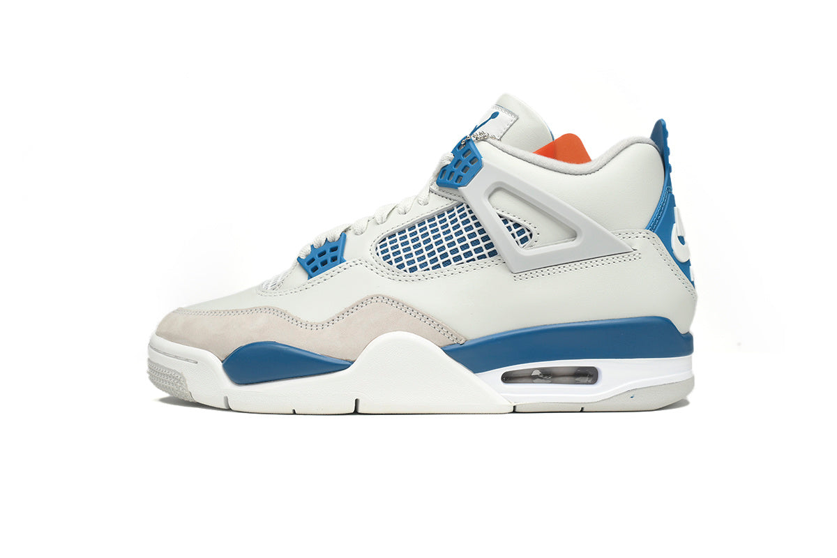 AJ 4 Military Blue