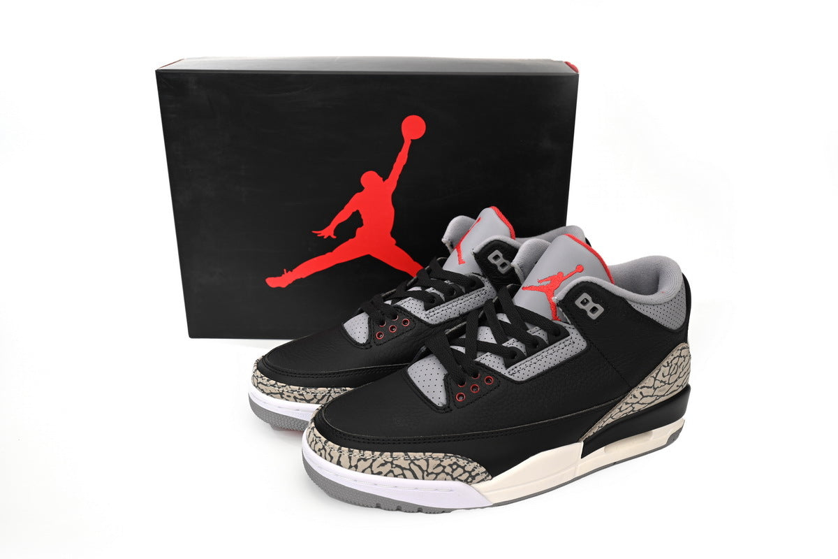 A Ma Maniere x AJ3 Retro SP Black Cement
