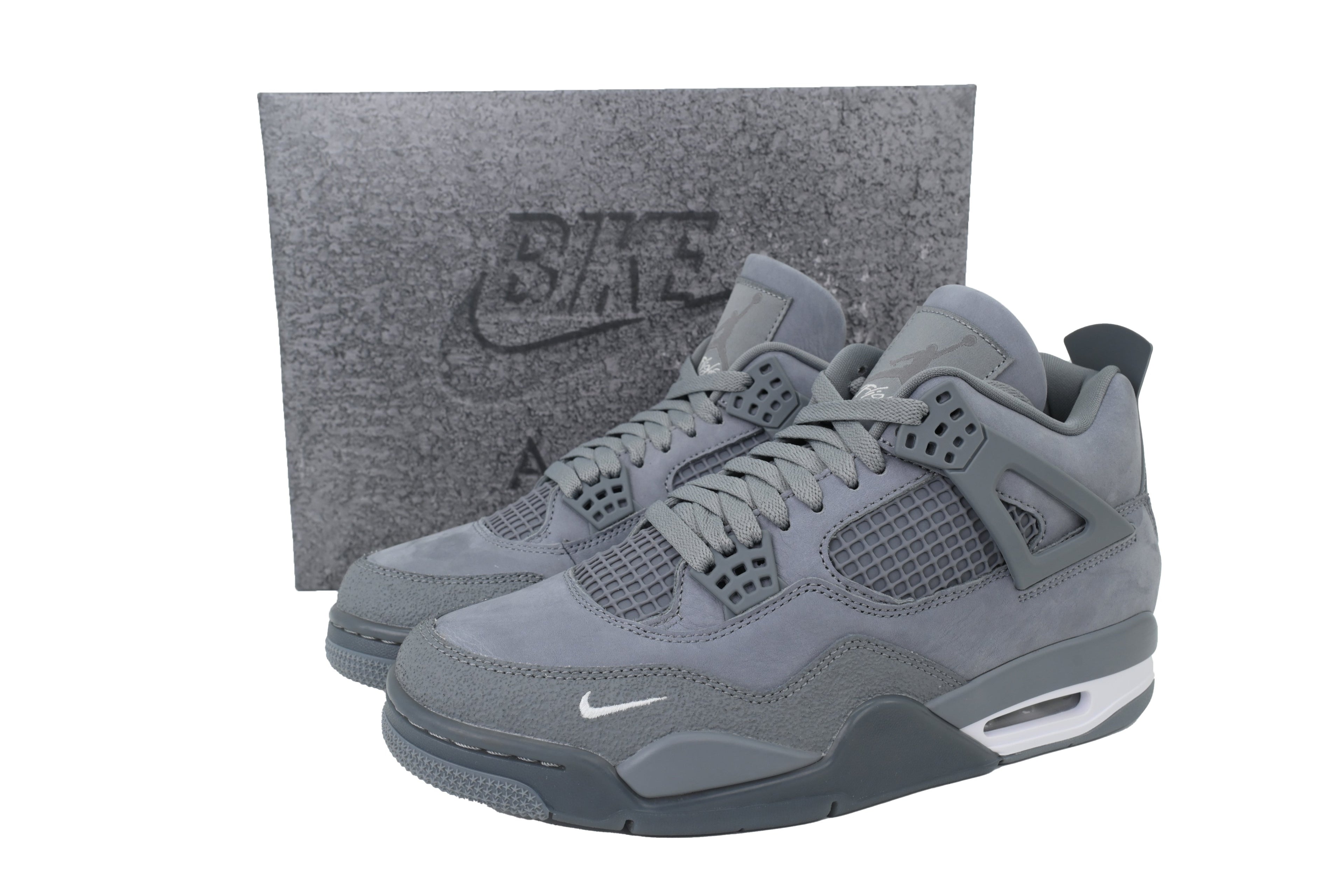 Nigel Sylvester x AJ 4 Retro OG SP Gray Brick
