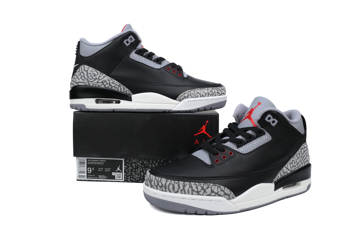 AJ 3 Retro OG 'Black Cement'