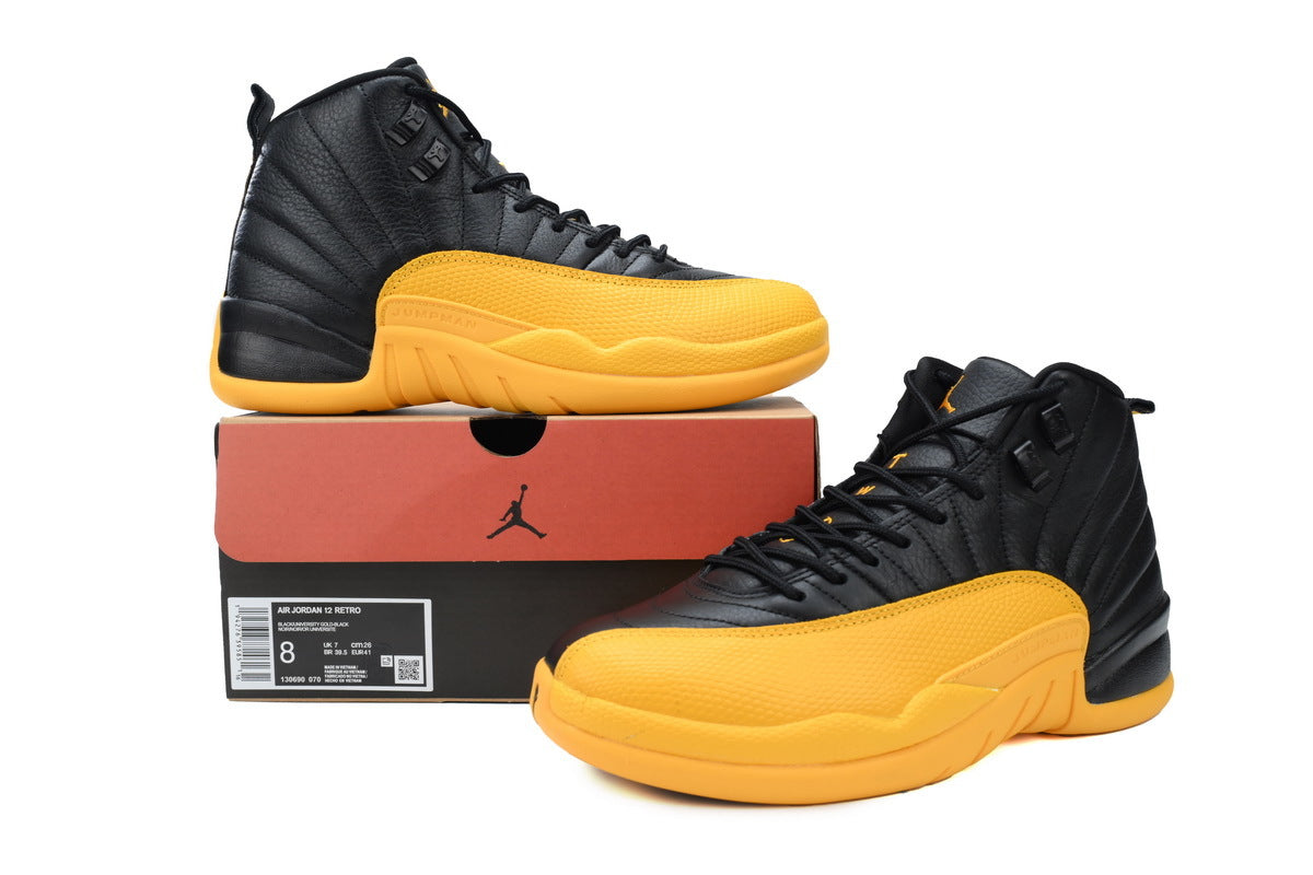 AJ 12 Retro 'University Gold'